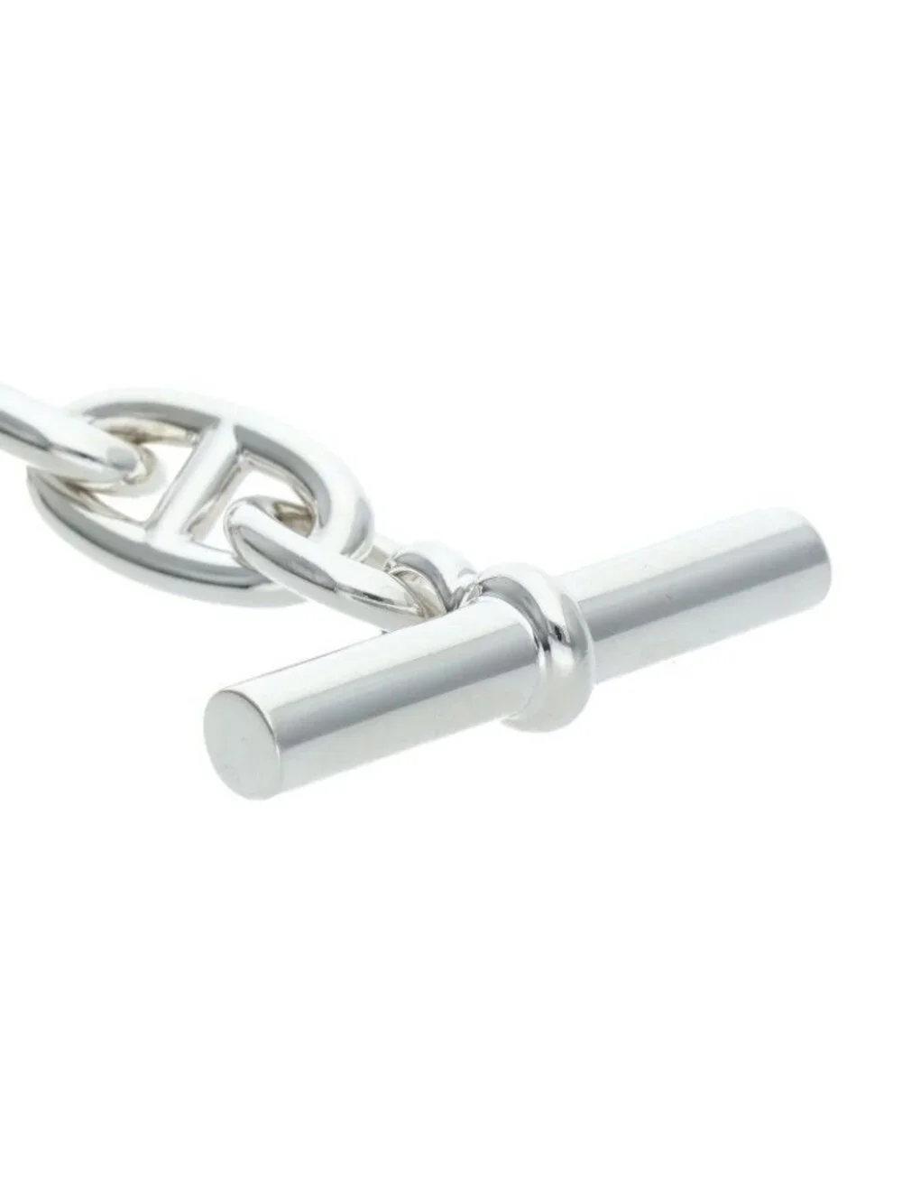 Hermes Chaine D'ancre GM Silver Bracelet